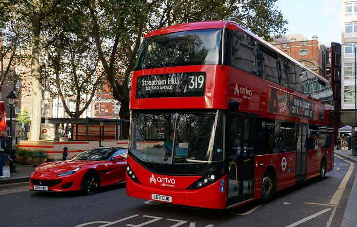 Arriva London BYD DD Alexander Dennis Enviro400EV EA1